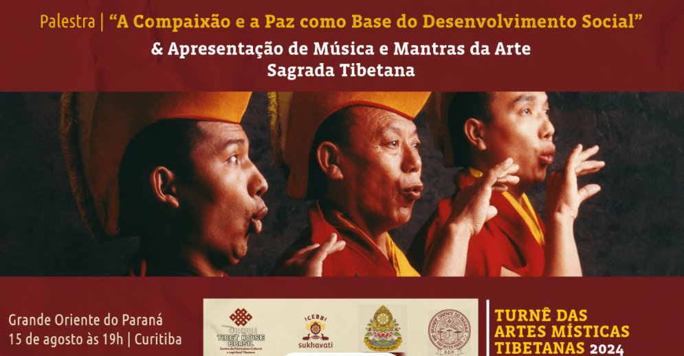 A Compaixão e a Paz como Base do Desenvolvimento Social e Apresentação de Musica e Mantras
