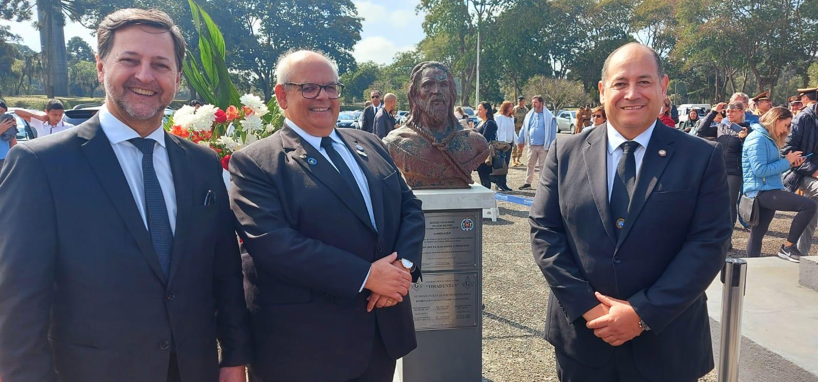 Discurso da Maçonaria do Paraná em solenidade que homenageou Tiradentes