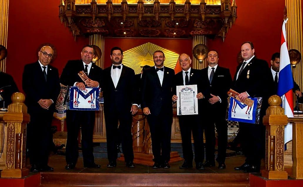 Grande Loja Simbólica do Paraguai realiza posse de Grão-Mestre e inaugura Museu Maçônico